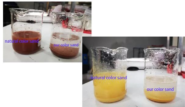 China Factory Supply Color Sand for Art &Paint&Craving&Crafts&Art Paints 5